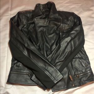 ❤️XS black leather jacket from faith over fear❤️